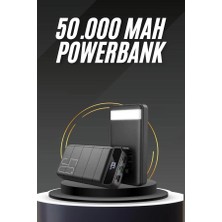 TE Dükkan Buğz 50.000 Mah LED Dijital Göstergeli USB Çıkışı Powerbank - Buğz