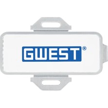 Gwest Get - 2 Kablo Bağı Etiket Taşıyıcı 45X20 mm Beyaz 100 Adet