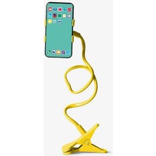 Alvo Store Buğz Sarı Renk Akrobat Telefon Tutucu Oynar Başlıklı