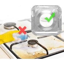 Alvo Store Buğz 10 Adet Alüminyum Ocak Koruyucu Folyo