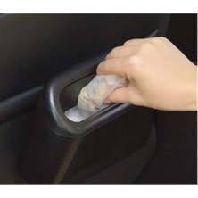 Alvo Store Buğz Araba Çöp Kutusu Kapaklı Organize Siyah Renk