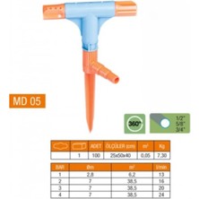 Alvo Store Buğz 2 Yönlü &amp; T Normal Sprink Fıskiye