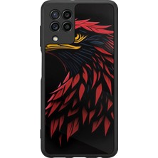 BG AKSESUAR Samsung Galaxy A22 Uyumlu Besiktas Tasarımlı Glossy Premium Kılıf