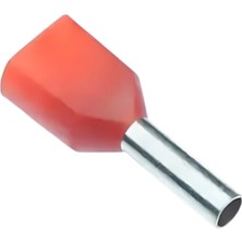 Gwest CYF - 1.0 İzoleli Kablo Yüksük Kırmızı 500 Adet