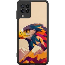 BG AKSESUAR Samsung Galaxy M32 Uyumlu Besiktas Tasarımlı Glossy Premium Kılıf