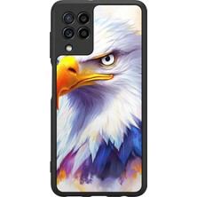 BG AKSESUAR Samsung Galaxy A22 Uyumlu Besiktas Tasarımlı Glossy Premium Kılıf