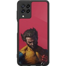 BG AKSESUAR Samsung Galaxy M32 Uyumlu Wolverine Tasarımlı Glossy Premium Kılıf