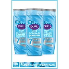 Duru Kepekli Saçlar Için Kepeğe Karşı Etkili Şampuan 3X400 ml