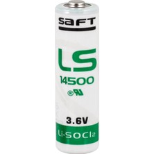 EkoAlışverişDünyam Saft Ls 14500 3.6V  Aa Size Lithium Pil (Li-Socı2)