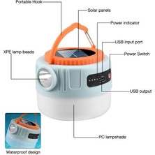 EkoAlışverişDünyam Solar LED Kamp Lambası