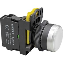 Gwest A5 - 31 22MM Yaylı Buton 1no Beyaz 10 Adet