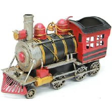 Dekoratif Metal Lokomotif Kalemlik