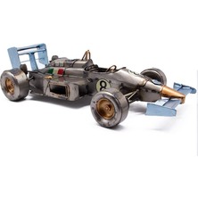 Dekoratif Metal Yarış Arabası