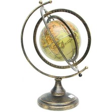 Dünya Küre Yerküre Standlı Zodiac Dekoratif Hediyelik
