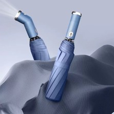 EkoAlışverişDünyam Mavi El Fenerli Şemsiye