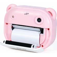 Alvo Store Buğz Dijital Video Kayıt Fotoğraf Çocuk Kamerası Anlık Termal Resim Kağıt Baskılı Vtn-09 - Buğz