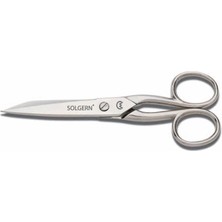 EkoAlışverişDünyam M-218 Sivri Uçlu Iplik Temizleme Makası No: 5,5 Inç / 13,97 cm - Nikel Kaplama