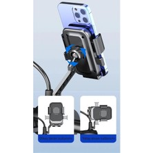 Alvo Store Buğz 360° Dikiz Aynası Bisiklet Motosiklet Telefon Tutucu