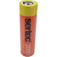 EkoAlışverişDünyam 18650 3.7V 2000 Mah 15C Li-Ion Şarjlı Pil