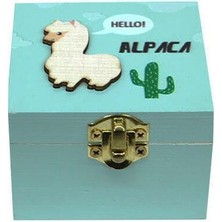 Müzik Kutusu Lama Temalı Dekoratif Hediyelik