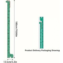 Alvo Store Buğz Sevimli Dinozor Boy Ölçüsü Sticker