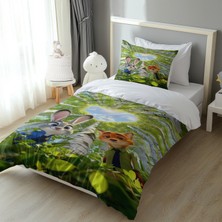 Tavşan ve Tilki Yatak Örtüsü M58