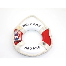 Alvo Store Buğz Ahşap Marin Duvara Asmalı Simit Model 2