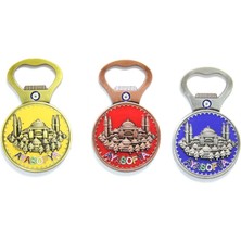 Alvo Store Buğz Yöresel Ayasofya Magnet ve Açacak Yuvarlak Tasarım