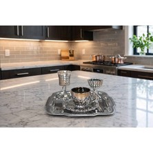 Rova Tr Roma Serisi 6 Adet Khve Fincanı + 6 Adet Kahve Yanı Su Bardağı + 6 Adet Lokumluk -Set