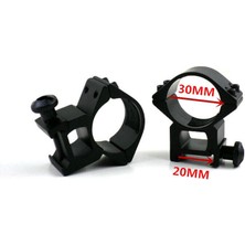 Nikula 30MM /25.4mm Tfek Dürbün Bağlama Aparat