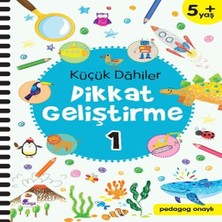 Bilfold Küçük Dahiler Dikkat Geliştirme 1 - 5+ Yaş (Pedagog Onaylı)