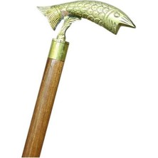 Pirinç Balık Tasarımı Baston