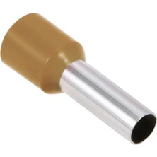 Gwest IYF - 10.0 İzoleli Kablo Yüksük Kahve 100 Adet