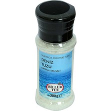 Bilfold Sofrada Öğütme Yemeklik Granül Çakıl Deniz Tuzu 200 gr Değirmenli