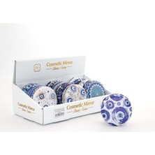 Taşlı Istanbul Tasarımı El Aynası Kalın