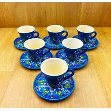 DSN Hediye Fincan Takımı-Mavi