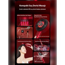 TE Dükkan Buğz Şarjlı ve Titreşimli Saç Masaj Tarağı Bakım Yağı Hazneli Fırça ( Buğz )