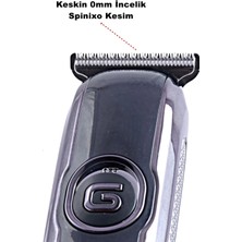 TE Dükkan Buğz RF-605 Profesyonel Saç & Sakal Ense Kesme Makinesi ( Buğz )