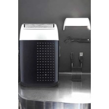 TE Dükkan Buğz Tıraş Makinesi Sinek Kaydı Paslanmaz Çelik Taşınabilir Şarjlı - Buğz