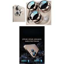 Colezium 16 Pro Kamera Lens Koruyucu Naturel