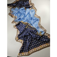 Premium Lv Desen Vual Ipek Şal Yeni Sezon Silk Scarfs Shawl Hijab Fular