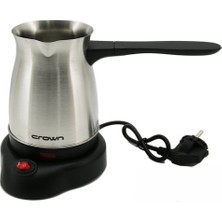 EkoAlışverişDünyam Elektrikli Çelik Cezve Kahve Makinesi