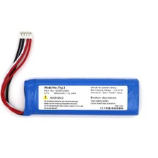 EkoAlışverişDünyam Jbl Flip 3 Uyumlu 3.7V 3000 Mah Soketli Batarya