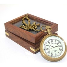 Ahşap Kutulu Köstekli Saat