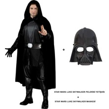 EkoAlışverişDünyam Star Wars Luke Skywalker Pelerini Yetişkin ve Maskesi