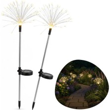 EkoAlışverişDünyam 2 Adet Saçak Model Sensörlü Solar Bahçe Lambası