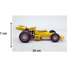 Dekoratif Metal Yarış Arabası