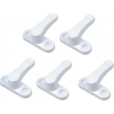 EkoAlışverişDünyam 5 Adet Kırılmaz Metal Pimapen Pencere Emniyet Çocuk Kilidi