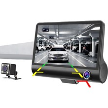 TE Dükkan Buğz Ön Arka Kayıt Yapan Araç Kamerası 170 Derece Geniş Açılı - Buğz