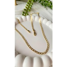 Vıp 14K Xuping Desenli Zincir Gold Kolye